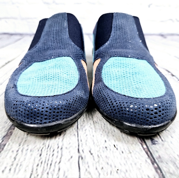 VANELI SPORT | Attie suede slipon colour block sneakers - Picture 6 of 10